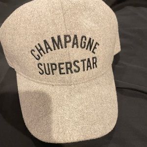 Express Grey Champagne Superstar Baseball Hat